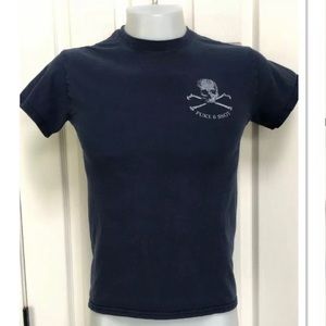 Navy Blue Ralph Puke shirt.